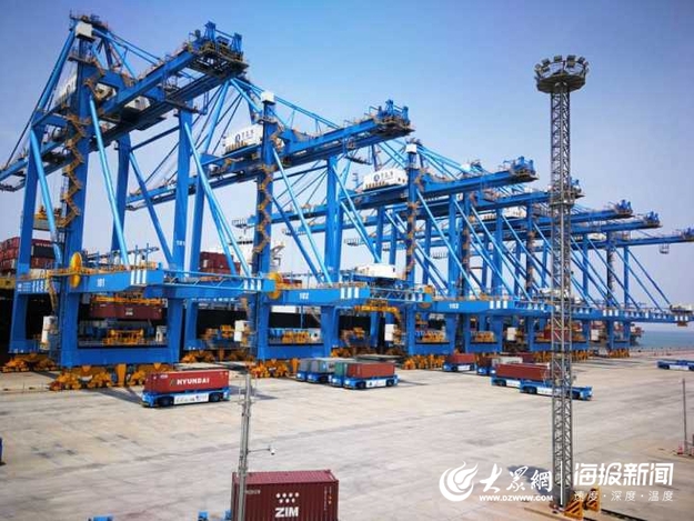 青岛港自动化码头为世界港口升级提供“中国样本”