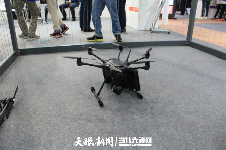 “无人技术”惊艳数博会