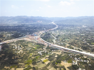 （转载）成都天府国际机场高速明年将建成通车