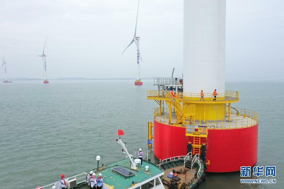 我国首台海上风电主控系统国产化风机成功投运