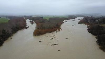 新西兰南岛洪水泛滥 多地居民被疏散