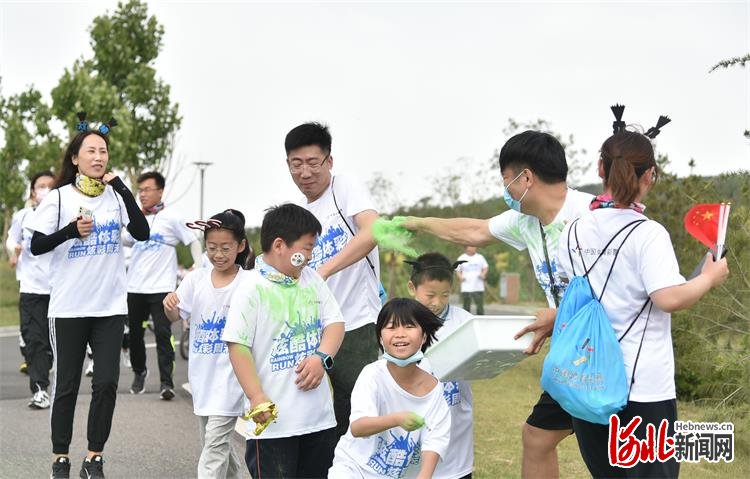 激情五月 活力开跑！“公益体彩 炫彩周末”彩色跑活动在河北邯郸举办