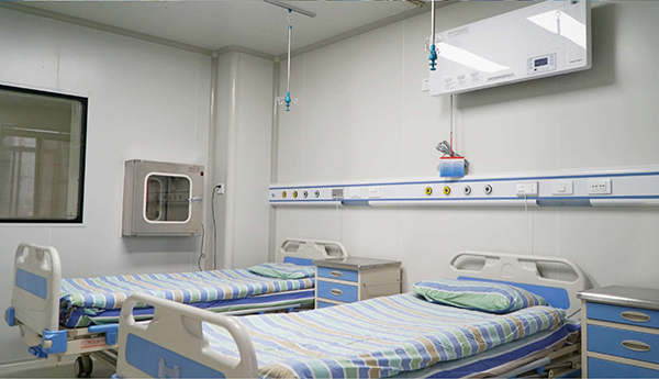 绵竹市人民医院感染科负压病房完成整体改造