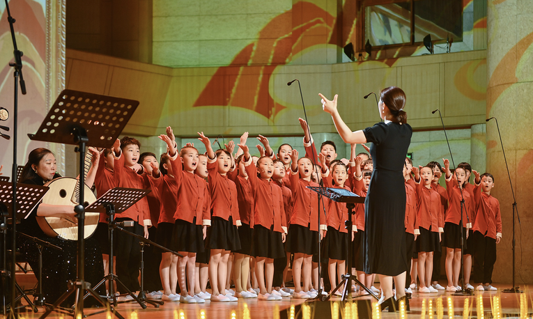 11省市地区乡村儿童进京举办”六一“儿童专场音乐会_fororder_图片5