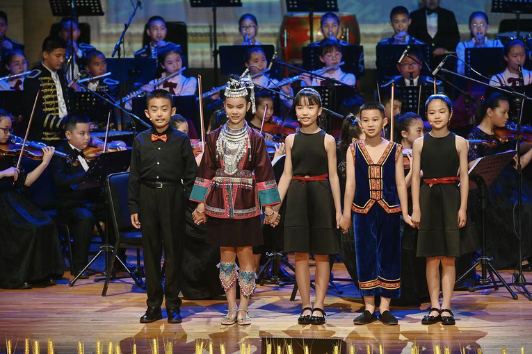 11省市地区乡村儿童进京举办”六一“儿童专场音乐会_fororder_图片6