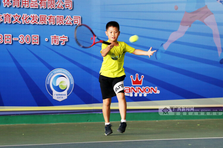 办赛事促运动项目发展 广西青少年网球增添新赛事