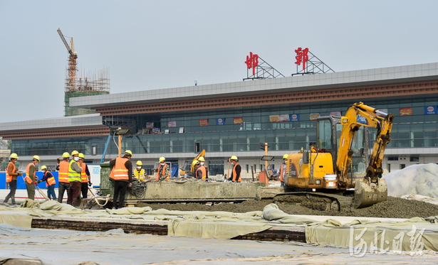 邯郸机场新建航站楼主体完工