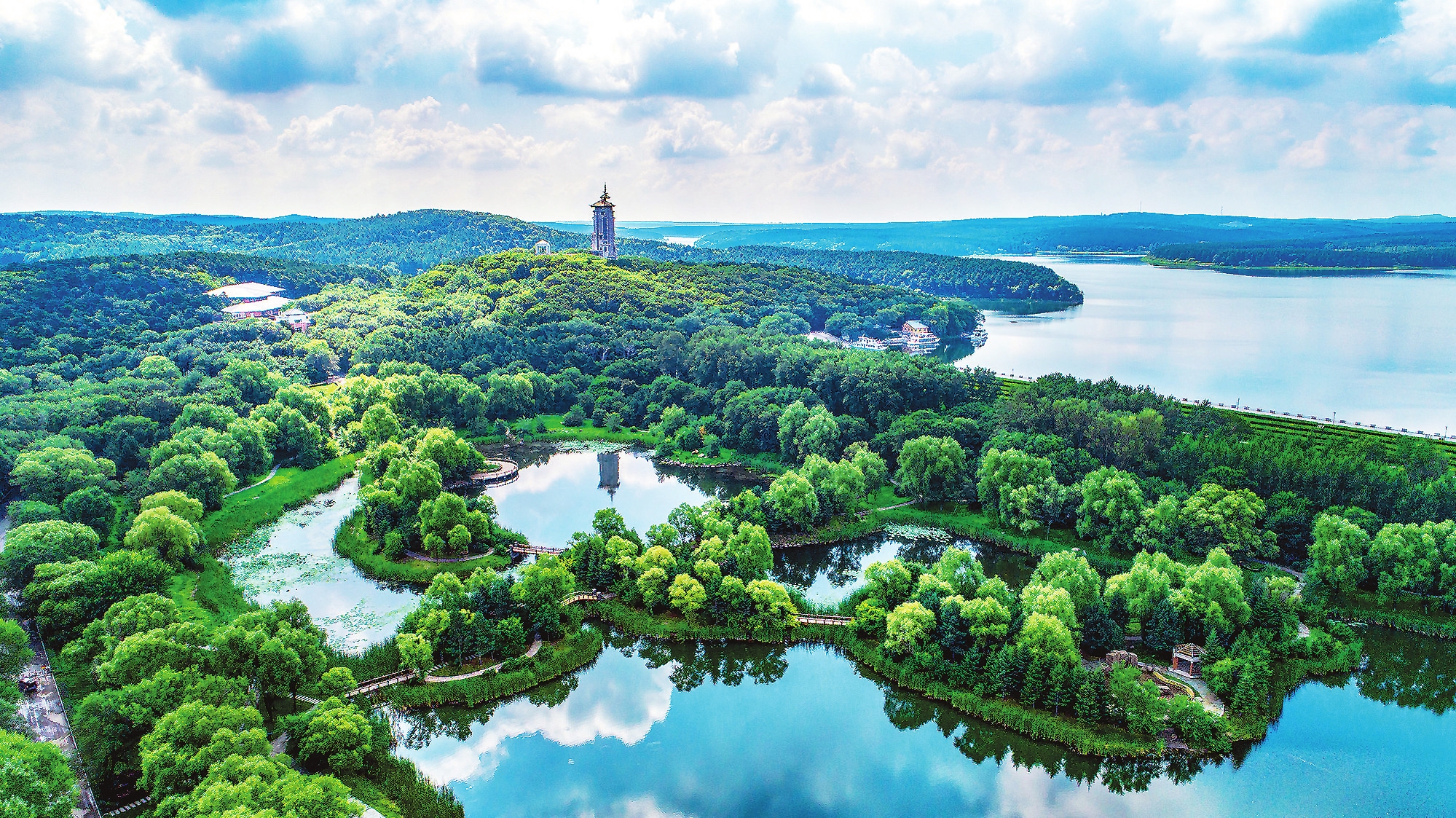 长春净月潭:城市里的“森”呼吸宝地