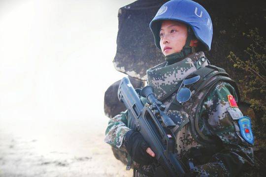 大二女生参军赴非洲维和 获联合国勋章