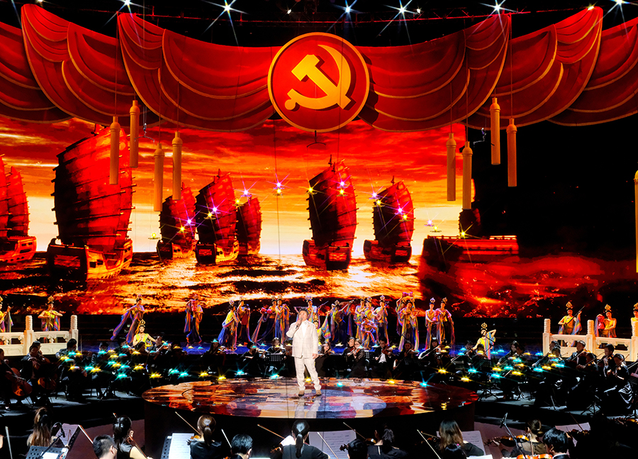 韩红唱响《千年之约》天籁之音献礼党的十九大