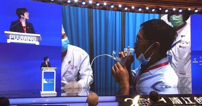 中国製スプレー式吸入型ワクチン 緊急使用申請へ_fororder_N3