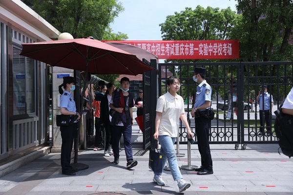 【原创】重庆市高新区警方多警联动全力护航中考_fororder_1