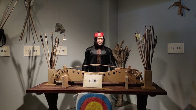 【新疆へ行こう⑪　シベ族２ アーチェリー】_fororder_弓矢２