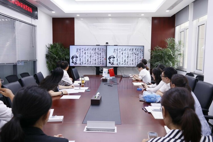 【城建频道2019新】中建交通二公司总部党支部开展红色诗词主题党日