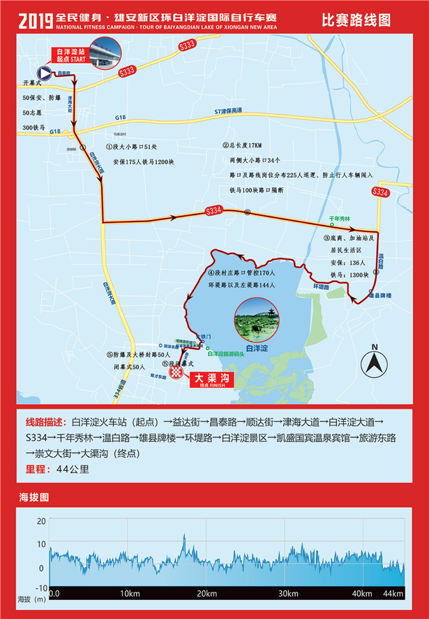 环白洋淀国际自行车赛将于6月16日举行
