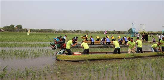 Shenyang: Sibe People's Fourth Dragon Boat Festival on Muddy Ground Launches in Shenbei New District_fororder_图片4