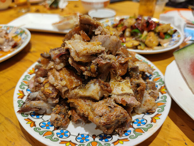 【新疆へ行こう④　バザール内の夜市グルメ】_fororder_美食3