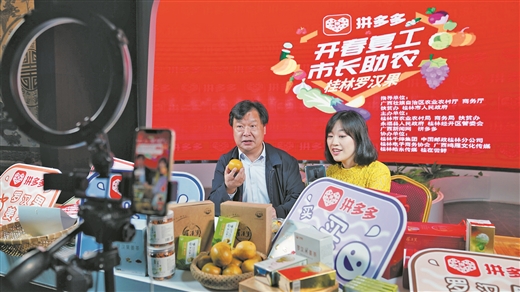 桂林副市长直播带货卖罗汉果
