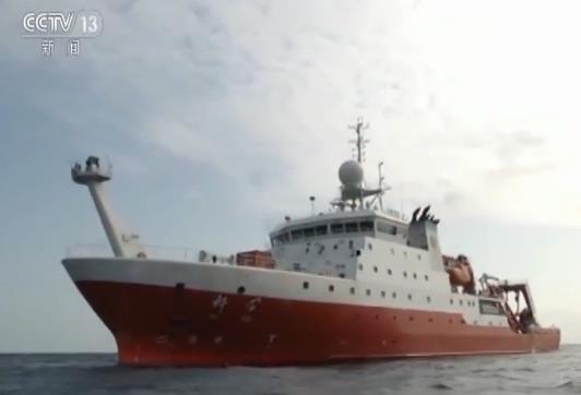 900米深海底现“海底花园” 中国“科学”号科考船传来深海美照
