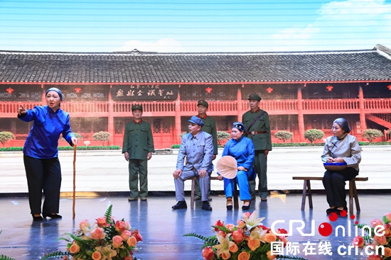(原创)贵州六盘水:三线建设题材舞台剧《彭德怀六盘水的日子》首演成功_fororder_六盘水3