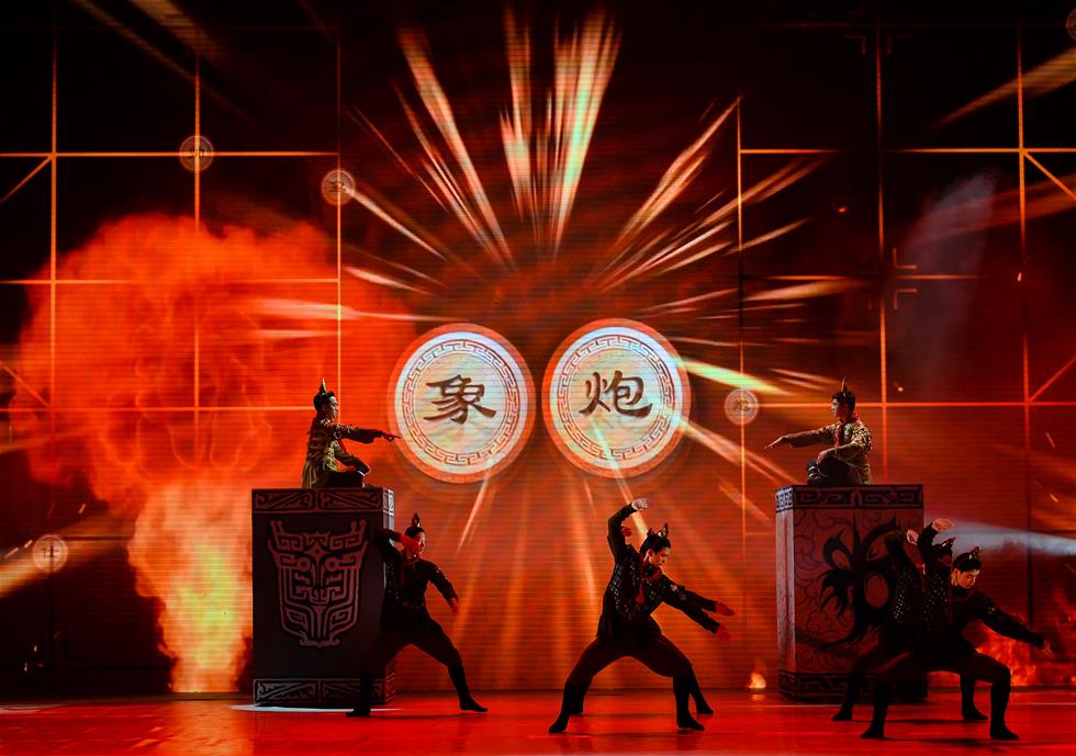 国际智力运动运动精英赛淮安开幕 象棋表演夺