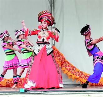湖北歌舞亮相“亚洲节”