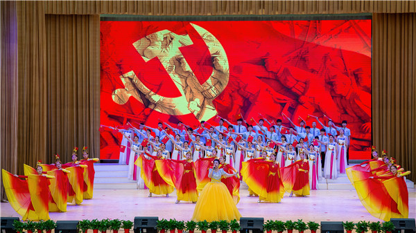 山东多地以多种方式庆祝中国共产党百年华诞