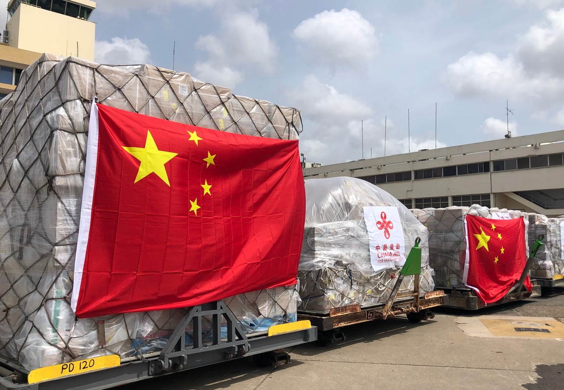 图片默认标题_fororder_中国援非医疗物资日前抵达加纳。医疗队供图
