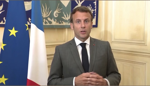 法国总统马克龙:应对疫情,欧盟要有足够的雄心