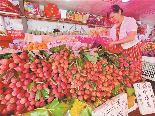 广西优质荔枝、芒果品种受国内外吃货热捧