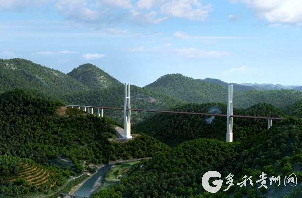 （中首）云雾大桥主塔全面封顶 贵州将再添一座世界级大桥
