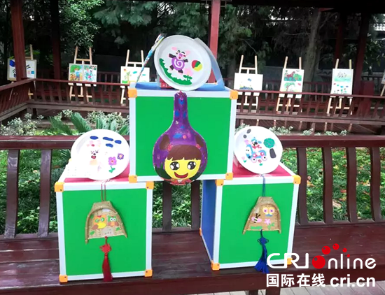 贵州安顺：西秀区乡村学校少年宫举办手工书画展迎“六一”