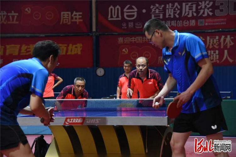河北省媒体记者乒乓球邀请赛落幕