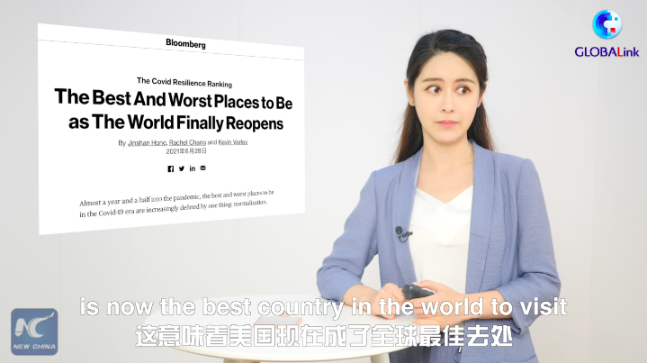 国社小姐姐脱口秀丨花式吐槽美国“抗疫第一”引共鸣