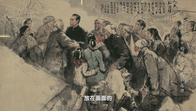 1966年,新中国第一次大地震,周总理三次来到灾区……|《美术经典中的党史》邀您走近国画《人民和总理》……