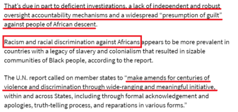 环球深观察丨这就是美国的人权劣迹:警察枪杀非裔总能“有罪不罚”