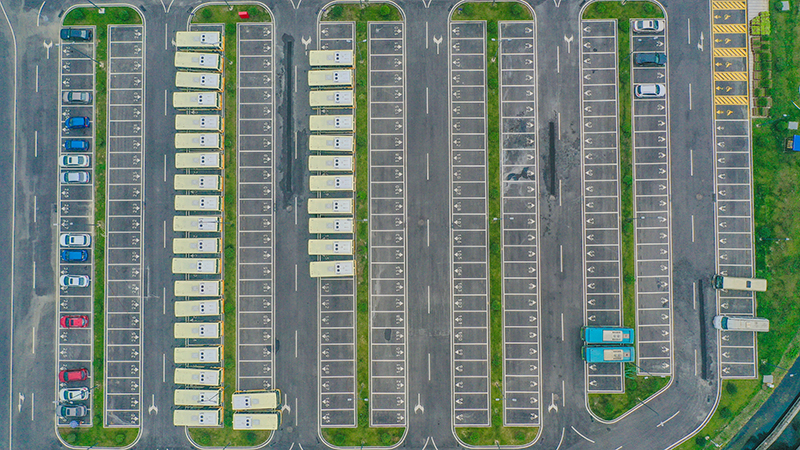 成都新都区地铁接驳“P+R”智慧停车场投入使用_fororder_-成都新都区地铁接驳“P+R”智慧停车场投入使用-供图--成都新都区委宣传部-(1)