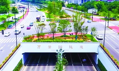 红绿灯少、景观美、功能多 扬子江大道全线通车