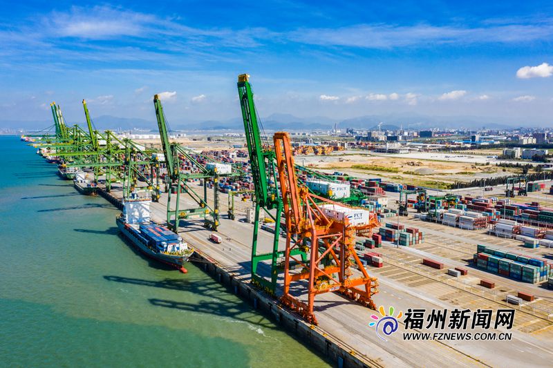 印尼首批“两国双园”货物运抵福州港江阴港区
