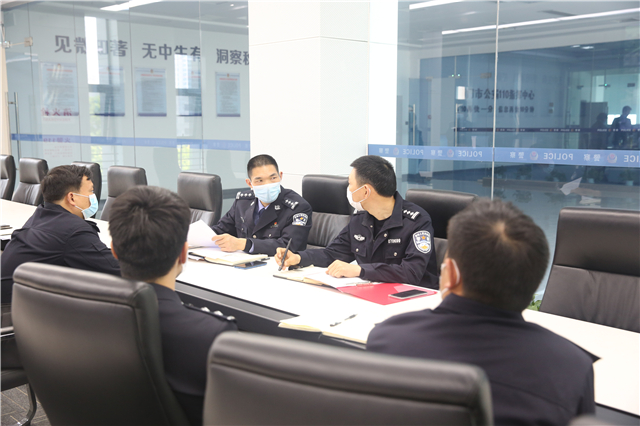 OK【湖北】荆门市公安局成立打击电信网络诈骗犯罪专业队