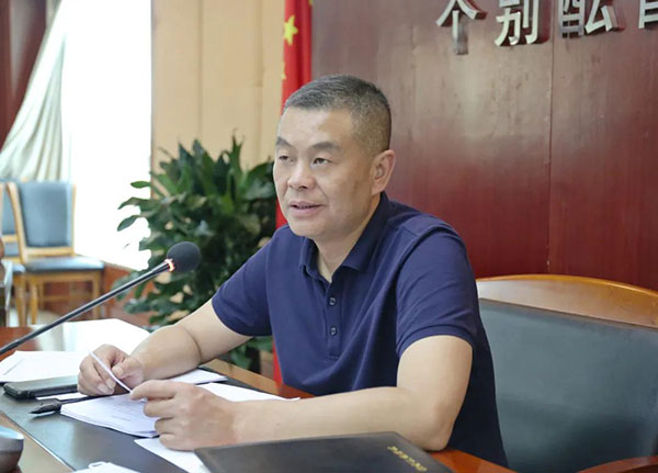 雅安市雨城区新冠肺炎疫情防控工作指挥部召开第36次会议_fororder_雅安市雨城区委书记高福强-供图-雨城区委宣传部