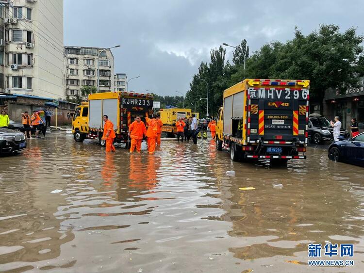 暴雨来临北京这样作答防汛考卷