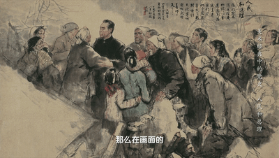 1966年,新中国第一次大地震,周总理三次来到灾区……|《美术经典中的党史》邀您走近国画《人民和总理》……