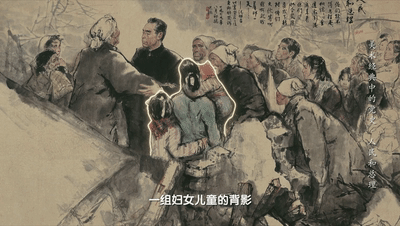 1966年,新中国第一次大地震,周总理三次来到灾区……|《美术经典中的党史》邀您走近国画《人民和总理》……
