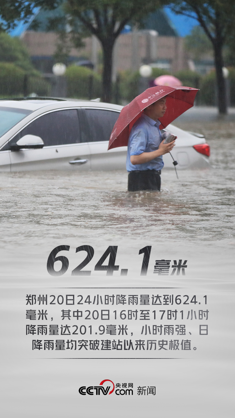 8组数据直击河南暴雨救援现场 河南,中!