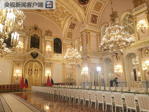 央视快讯：习近平主席即将同普京总统举行大范围会谈
