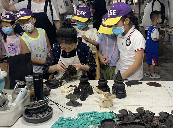 广汉“科技小达人":解密古代文化 探寻科技魅力_fororder_2