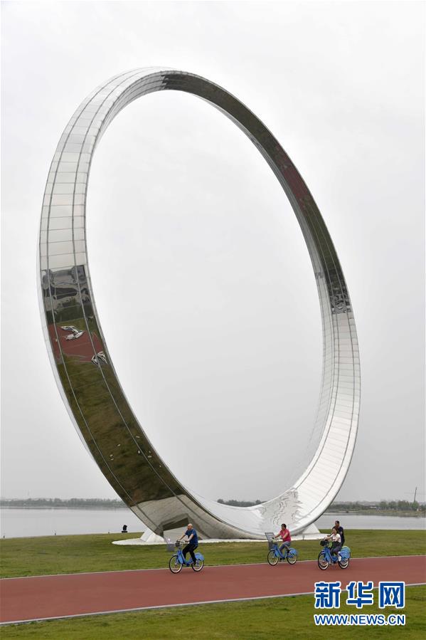 山东荣成:樱花湖的美丽变身 山东荣成:樱花湖的美丽变身