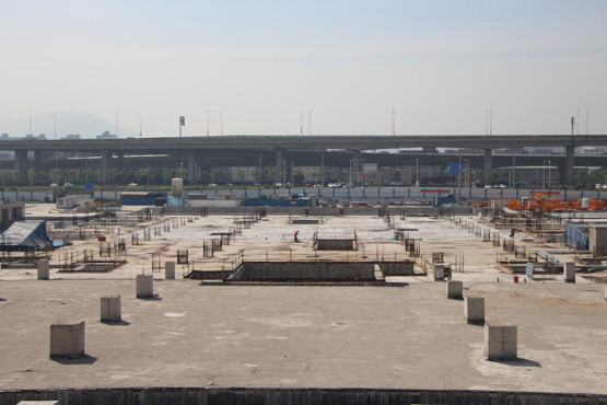 温州机场交通枢纽综合体主体结构完成 温州机场交通枢纽综合体主体结构完成
