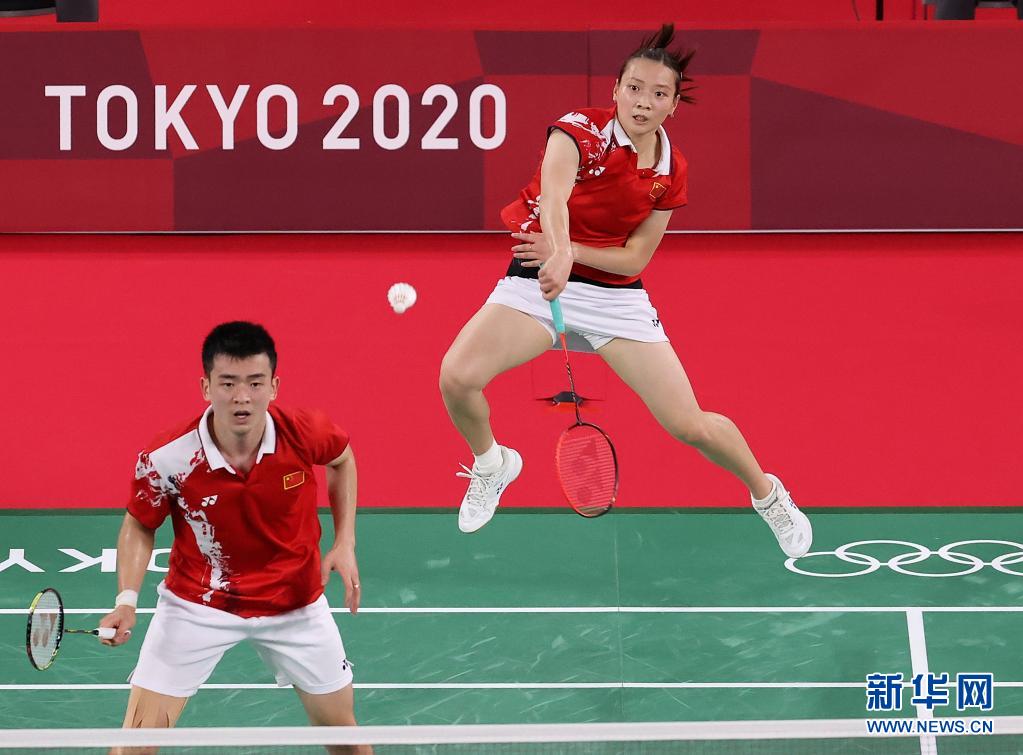羽毛球混合双打:王懿律/黄东萍夺冠 羽毛球混合双打:王懿律/黄东萍夺冠